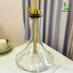 Chicha allemande Vyro Versa originale de 55 cm, ensemble complet en acier inoxydable, chicha de qualité supérieure pour salon, boutique, tuyau en silicone, chicha, narguilé - Product Image 2