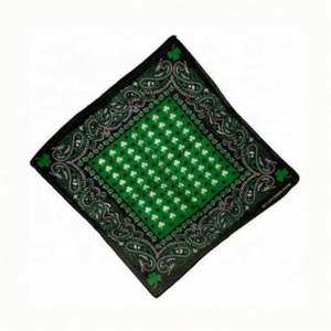 Pañuelo Cuadrado de Algodón 100% con Logotipo Personalizado, Estilo Hip Hop, Pañuelo Mágico, Pañuelo para Ciclismo, Pañuelo Étnico - Product Image 4