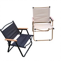 Chaise de camping pliable robuste et durable en tissu Oxford, confortable et portable, idéale pour la randonnée et la pêche