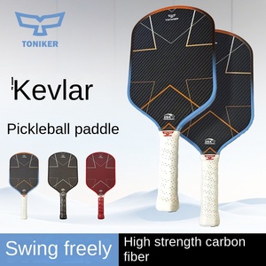 Raquette de pickleball en fibre de carbone Kevlar, épaisseur 16 mm, certifiée USA, pour entraînement professionnel, ensemble de raquettes rectangulaires - Product Image 3