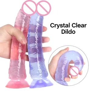 Лучший мастурбатор женская секс-игрушка искусственный пенис фаллоимитатор прозрачные секс-игрушки для женщин анальные секс-игрушки