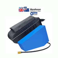 UK AU Khusus untuk Baterai Segitiga Berkualitas Tinggi 3000W 5000W 2000W dan Tas Anti Air 52V 30Ah 72V 20Ah Baterai Segitiga Ebike
