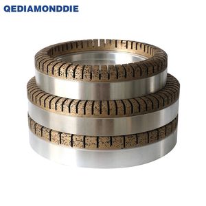 Meule diamantée segmentée complète pour machine à chanfreiner et à biseauter le verre - Product Image 6