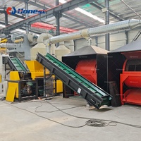 Système de séparation industriel motorisé, machine de recyclage avancée des déchets électroniques pour maximiser la récupération du cuivre, de l'or et des métaux précieux