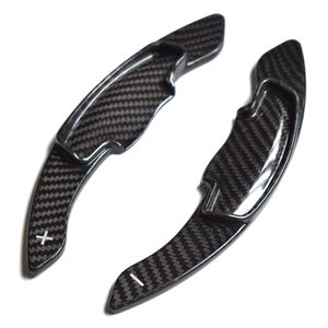 Interior del coche accesorios seco de fibra de carbono cambia paleta turno para Honda CRV 2016-2018 levas al volante - Product Image 4