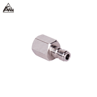 PCP Pompe Paintball Plongée Compresseur Haute Pression De Charge Montage 8MM Inoxydable homme quick connect avec femelle M10 fils