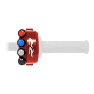 Cubierta de control del acelerador con interruptor integrado en el manillar para BMW S 1000 RR (Rojo) - Product Image 6