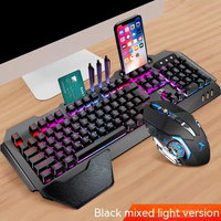 Ordinateur portable XINMENG K680, clavier et souris sans fil haut de gamme pour joueurs, ensemble combo