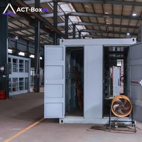 Conteneur Crypto de 40 pieds avec ventilation pour Zcash ZEC Antminer Z15 Pro 151.2MSol 500.4kW, profit net quotidien de 4629 USD