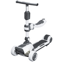 Trottinette électrique pour enfants, pour bébés de 3 à 10 ans, de 2 kg à 100 kg, trottinette multifonctionnelle à trois roues en PU