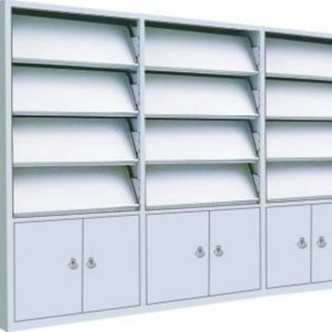 2025 Mới Hiện Đại Tường trắng hiện đại kệ sách thư viện khung kim loại thư viện kệ sách - Product Image 3