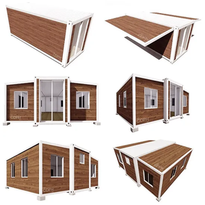 Sang trọng 40ft 20ft mở rộng container nhà prefab biệt thự 2-5 phòng ngủ Sandwich Panel nhanh chóng cài đặt di động di động có thể gập lại 5 - Product Image 3