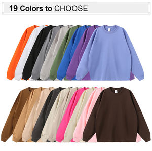 Camisas de Manga Larga AK-128 al por Mayor, 260g, Talla Grande para Hombre, 100% Algodón, Lisas, con Logotipo Personalizado, Alta Calidad - Product Image 3