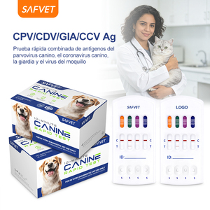Prueba de Antígeno CPV CDV GIA CCV para Perros, Parvovirus, Moquillo, Giardia, Coronavirus, Equipo de Diagnóstico Veterinario, Kit de Prueba de Antígeno - Product Image 4