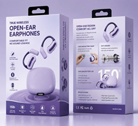 Nuevos Auriculares Intrauditivos con Clip V6.0 para Controladores de 6.0 13mm, Baja Latencia, Pantalla Digital Reemplazable, Tiempo de Reproducción Ultra Largo, HD