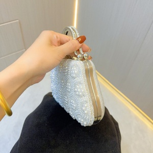 Luxury Girls Party Fashion Designer Women Evening <b>Clutch</b> Purse for <b>Wedding</b> BOSHIHO BOS24032101 All Seasons China - Product Image 3
