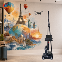 Máquina de Impresión de Paredes 3D Industrial Hanjie, Impresora Vertical Automática para Uso Comercial