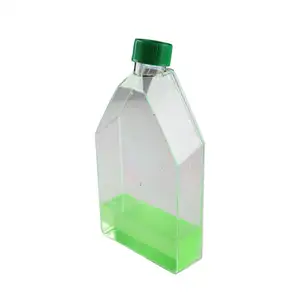 New suppliers cell culture flask bottle size with vented filter lid