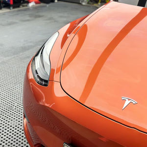 WRAPMASTER 1.52*17m Naranja <span class=keywords><strong>Golfo</strong></span>, Vinilo Autoadhesivo para Automóviles, Antiarañazos, Cambia <span class=keywords><strong>de</strong></span> Color, Brillante, Metálico, 4 Mil, Certificado RoHS, PVC - Product Image 3