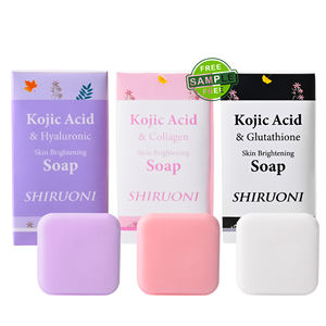 Jabón en Barra Vegano Orgánico de Marca Privada con Ácido Kójico y Glutatión para Aclarar, Blanquear, Hidratar y Controlar la Grasa del Rostro y Cuerpo - Product Image 6