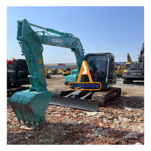 Excavatrices Kobelco SK75SR de 2023 ans au Japon utilisées avec le moteur d'origine 8 tonnes avec composant de moteur central à bas prix inclus - Product Image 1