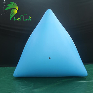 Bouée tubulaire <span class=keywords><strong>gonflable</strong></span> flottante de haute qualité, pour l'extérieur, personnalisé, en forme de Triangle, pour la publicité - Product Image 1