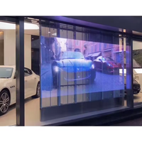 Vente en gros Personnalisation Led Crystal Film Écran Led Transparent P6.5 Adhésif Led Affichage