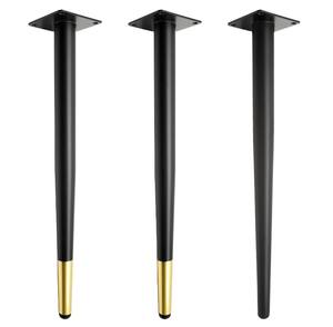 H720mm शीर्ष बिक्री सोने फर्नीचर पैर डेस्क पैर परोक्ष शंकु पाइप कुर्सियों फर्नीचर के पैरों - Product Image 2