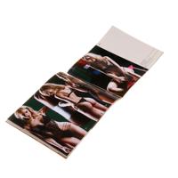 Brochure A5 à couverture souple, impression personnalisée couleur avec dorure à chaud