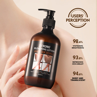 Lotion Corporelle Éclaircissante Forte au Glutathion, à l'Acide Tartrique, à la Papaye, au Resvératrol, à la Vitamine C et à la Nicotinamide – Soin du Corps 500ML