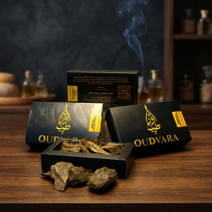 Sanai Zilal Oud 50g – Copeaux d'Agarwood Premium, Bakhoor Élégant, Encens Aromatique Lisse pour la Maison, le Bureau et les Ambiance Arabes de Luxe - Product Image 1