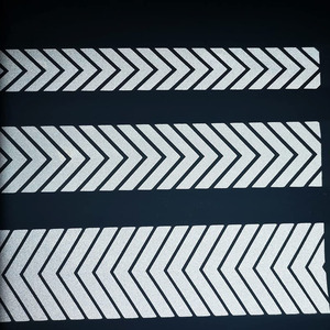 Ruban réfléchissant segmenté argenté de 5cm Vinyle réfléchissant imprimable Presse à chaud Vêtements de sécurité Matériau imprimé par transfert réfléchissant - Product Image 6
