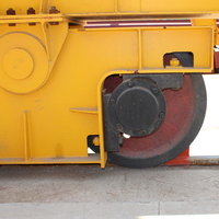 Grue à portique extérieure robuste de type MG, électrique, 75-200 tonnes, avec moteur PLC, palan à roulement et hauteur de levage de 30 m
