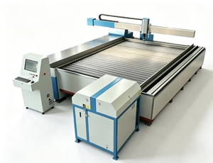 Machine de découpe industrielle CNC à jet d'eau, zone de coupe 6x2m, pompe 50HP, pression max 420 MPa, triphasé 220-480 VAC - Product Image 1