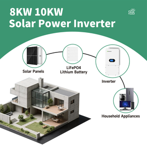 อินเวอร์เตอร์พลังงานแสงอาทิตย์แบบไฮบริด Growatt <span class=keywords><strong>3</strong></span> MPPT รุ่น <span class=keywords><strong>SPH</strong></span>/SPM8000-10000TL-HU 10kW ระบบเฟสเดียว รองรับแรงดันไฟฟ้าขาเข้า PV 600V - Product Image 3