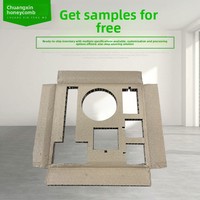 Boîte de protection personnalisée en carton ondulé alvéolé rembourré et épaissi, panneaux anti-choc résistants à la compression