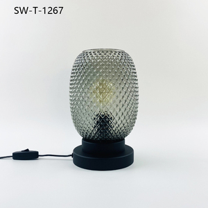 Nordic Bedroom <strong>Table</strong> <strong>Light</strong> Modern Living Room Bedroom Bedside Decorative <strong>Glass</strong> <strong>Table</strong> Lamp - Product Image 4