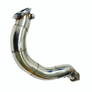 Échappement de tuyau de descente en acier inoxydable à bas <span class=keywords><strong>prix</strong></span> pour BMW N54 V2 2007-2010 <span class=keywords><strong>335i</strong></span> 2008-2012 135i 3 pouces - Product Image 6