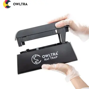 [Owltra] 20年以上の経験電子ラットマウストラップキラーキャッチ抑止力trappolaあたりtopiラットトラップ金属