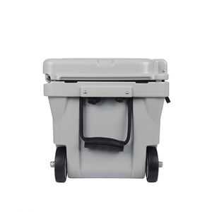 Large <b>Plastic</b> Rotomolded Cooler Box Insulation Cooler Box With <b>Wheel</b> - Product Image 2