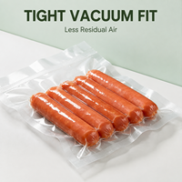 Sacs sous vide personnalisés imprimés avec film protecteur souple, logo OEM, surface texturée, rouleaux de qualité alimentaire, vente en gros directe d'usine en vrac
