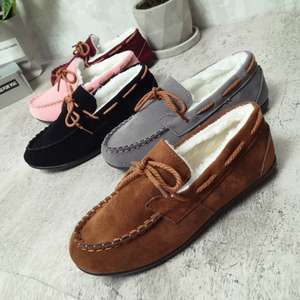 Venta al por mayor de mocasines de invierno, mocasines con forro de piel y botas cortas, colección de tobillo y botines, 2017 - Product Image 1