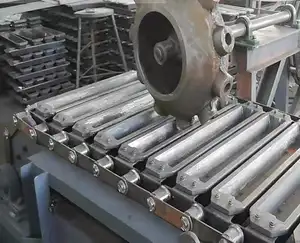 Tungku Peleburan Aluminium Tembaga Logam Non-Ferrous Cetakan Ingot Gas Elektrik Diesel Tungku Peleburan