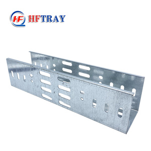 Bandeja de Cables Perforada Galvanizada de Diferentes Tamaños, de Alta Resistencia, con Orificios Largos para Disipación de Calor, Bandeja de Cables Ventilada - Product Image 1