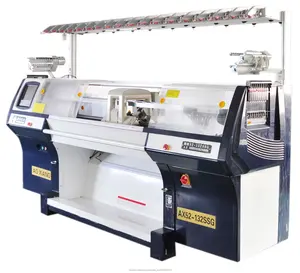 Computerised Multi Gauge Embroidery Flat Double System Cixing Knitting Machine