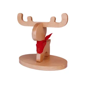 ที่วางแว่นตาไม้ลายกวางมุนต์จาคส์ ดีไซน์ใหม่ปี 2026 สำหรับวางแว่นสายตาและแว่นกันแดด - Product Image 1