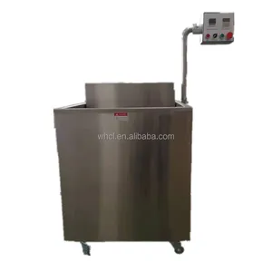 Mesin pembungkus otomatis pabrik air panas daging ayam makanan ayam mengecilkan tangki DIP