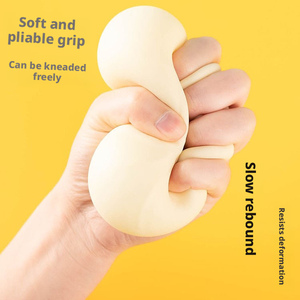 Decompression Artifact Steamed Stuffed Bun Dumpling Squeezing Toy TPR Material Slow <b>Rebound</b> Anxiety Relief Stress Relieving for - Product Image 3