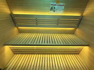 Sauna de Aluminio de Diseño Moderno y Estilo Industrial con Aislamiento para Uso en Exteriores con Nieve, Ideal para Villas y Resorts de Lujo - Product Image 5