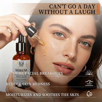 Sérum Hydratant Anti-Acné à l'Acide Salicylique, Glycolique et Mandélique – Contrôle du Sébum, Minimisation des Pores, Élimination des Imperfections